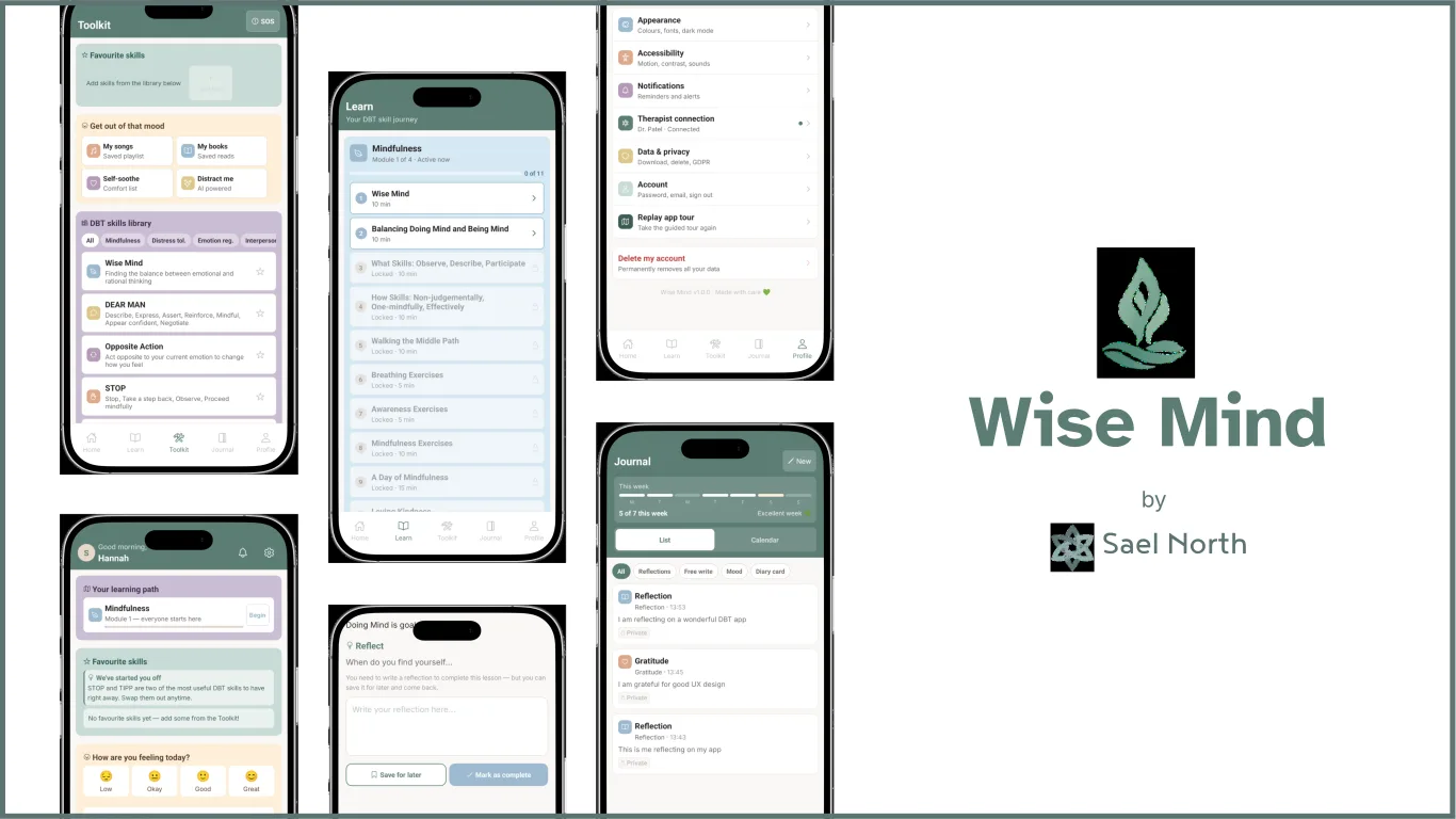 Wise Mind project by Jorvik Web Dev